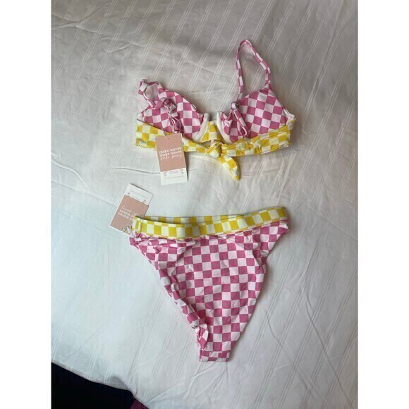 Dippin‎ Daisys Underwire High Waist 2 Piece bikini set Size XS RefN04 - Picture 8 of 8
